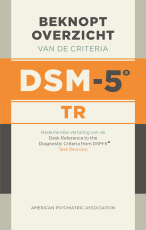 Boekomslag Beknopt overzicht van de criteria van de DSM-5-TR