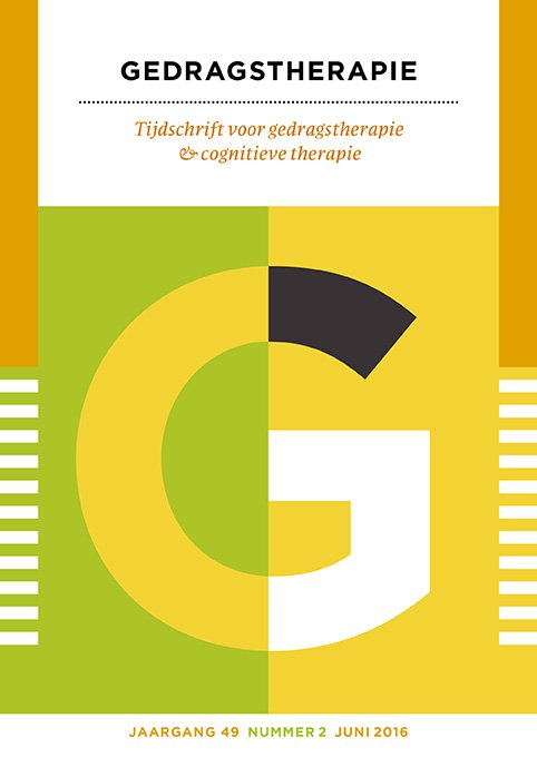 Nieuw nummer van Tijdschrift Gedragstherapie verschenen